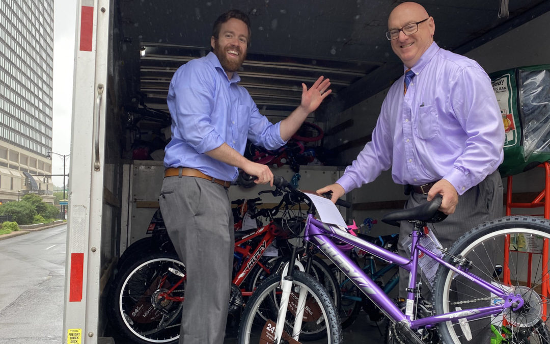 Hartford Law Firm Donates 110 Bicycles To Area Youths